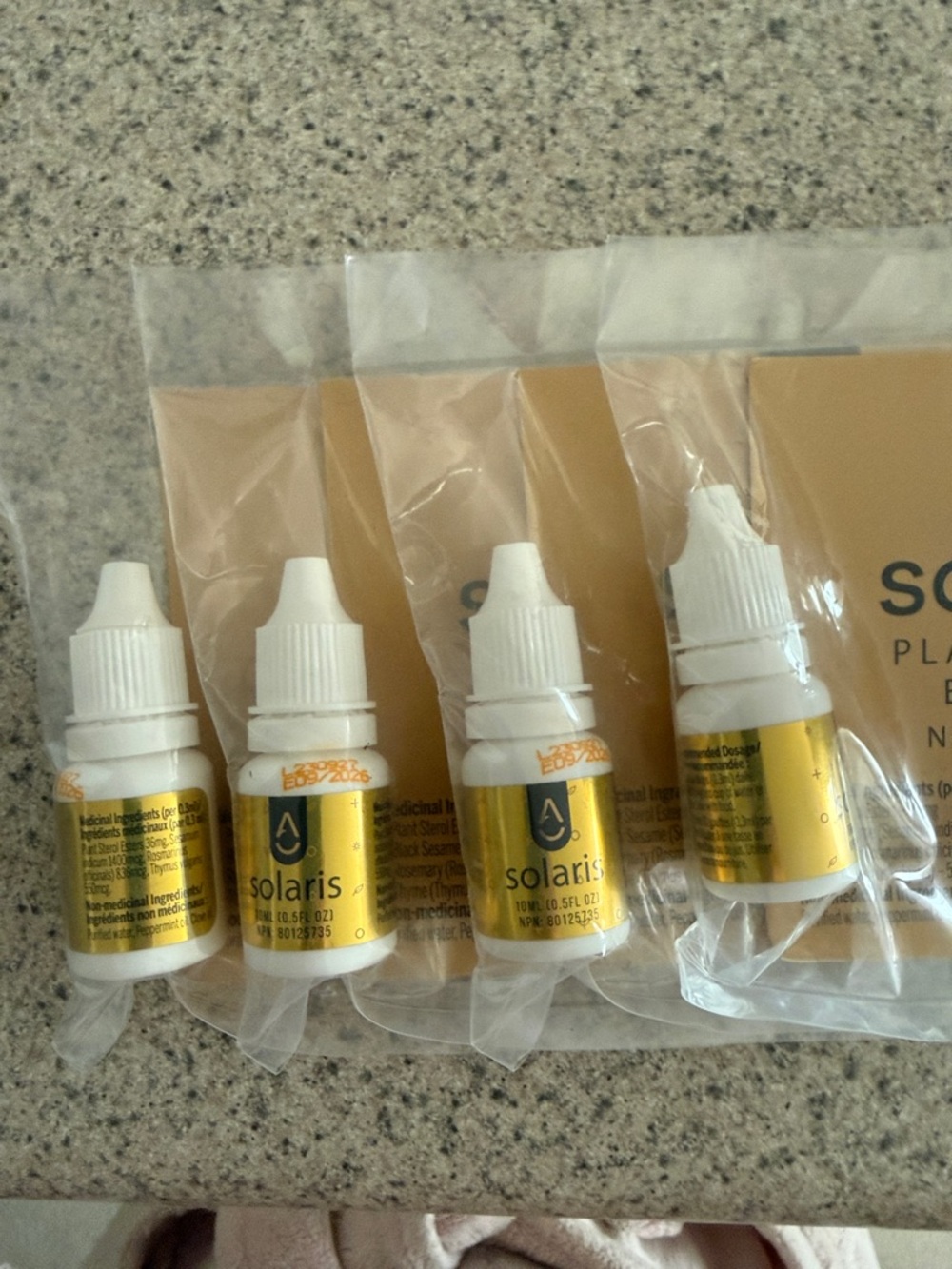 Solaris plant sterile extracts